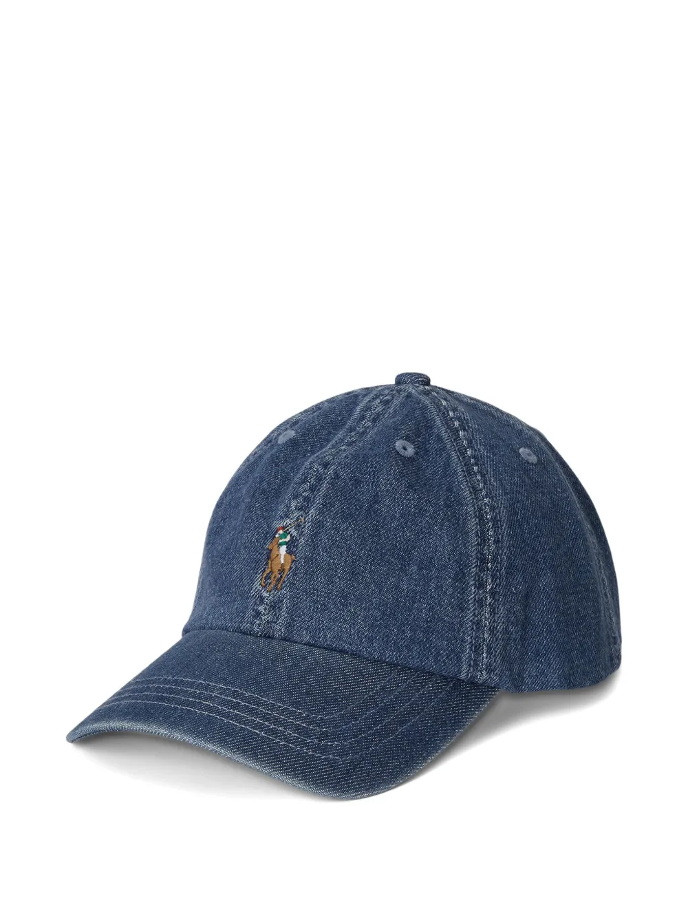 POLO RALPH LAUREN KIDS casquette à motif Polo Pony - Bleu POLO RALPH LAUREN KIDS casquette à motif Polo Pony - Bleu