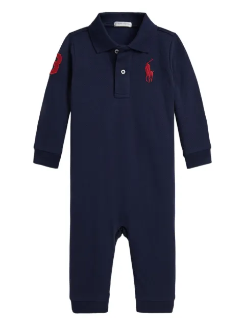 POLO RALPH LAUREN KIDS knitted romper