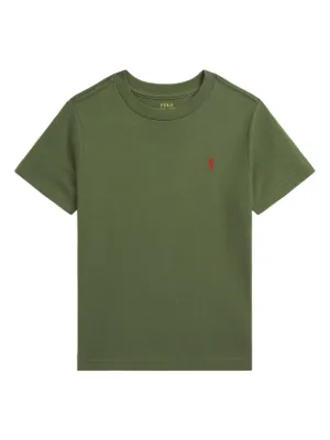 POLO RALPH LAUREN KIDS number-embellished Jersey t-shirt | Green