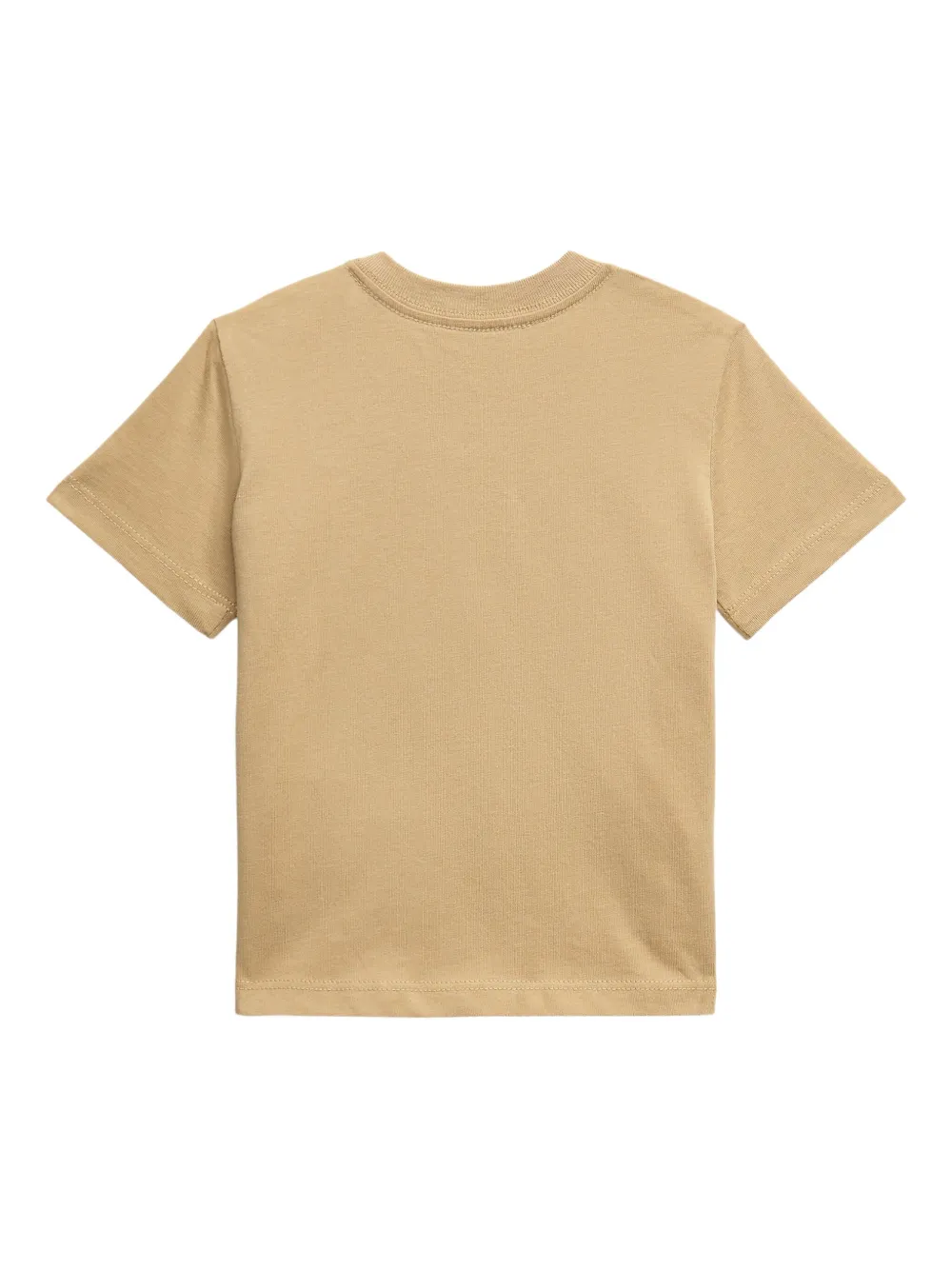 POLO RALPH LAUREN KIDS Katoenen T-shirt met ronde hals Beige