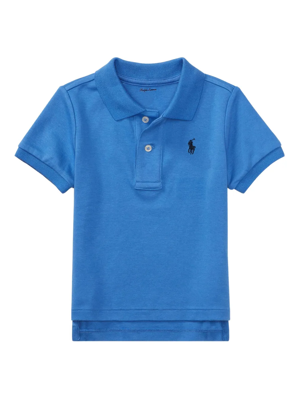 POLO RALPH LAUREN KIDS Katoenen poloshirt Blauw