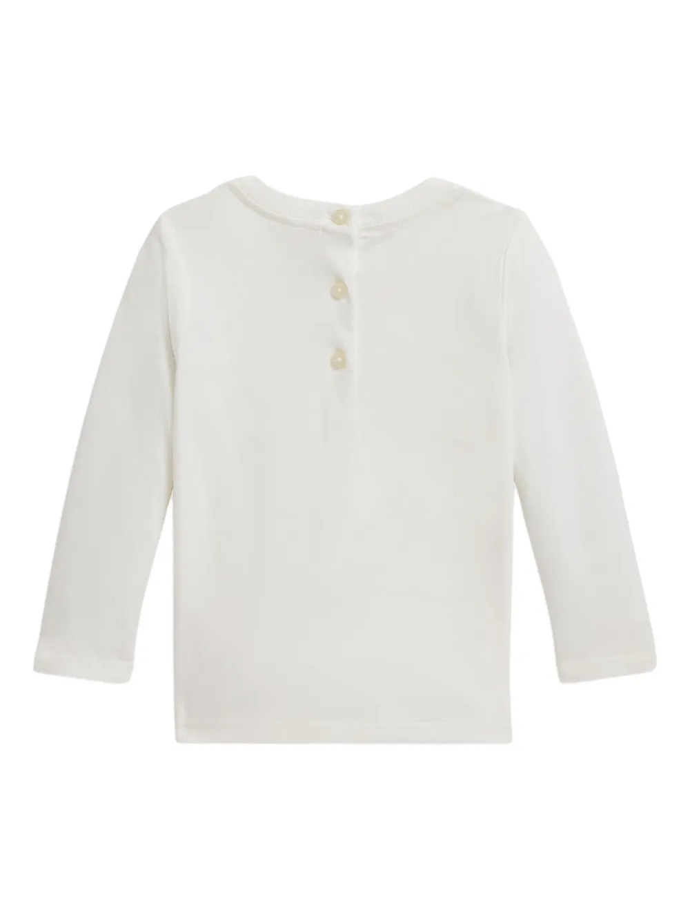 Polo Ralph Lauren Bear-motif T-shirt In White