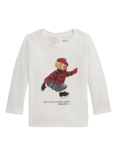 POLO RALPH LAUREN KIDS bear-motif T-shirt