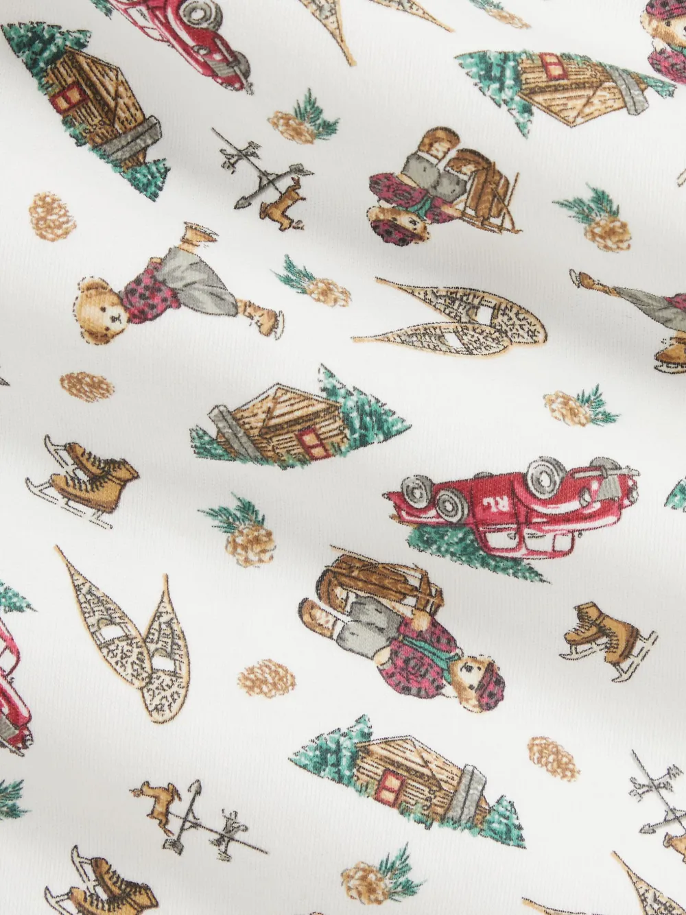 POLO RALPH LAUREN KIDS Pyjama met print Wit