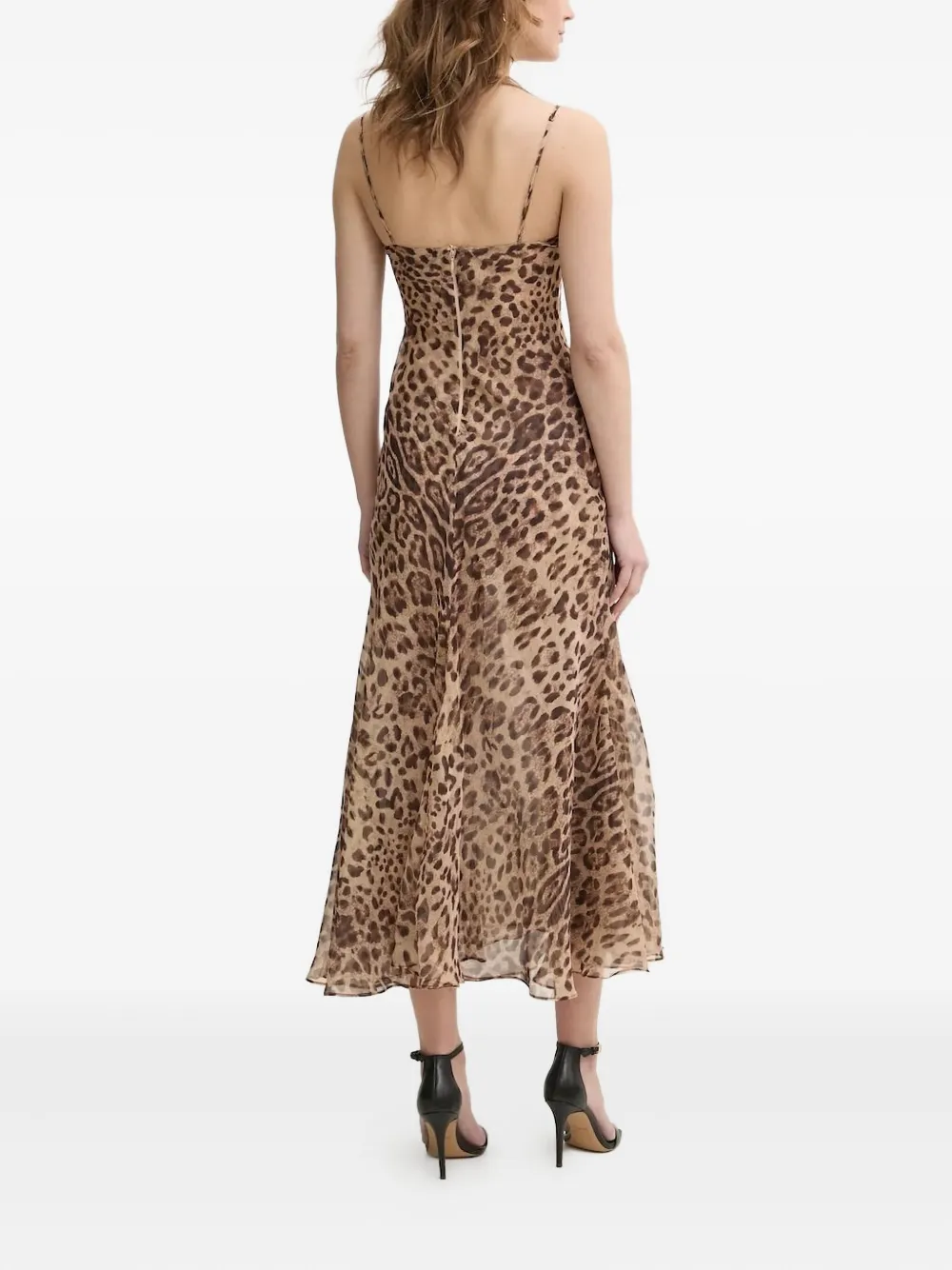 Bardot Monroe midi dress - Bruin