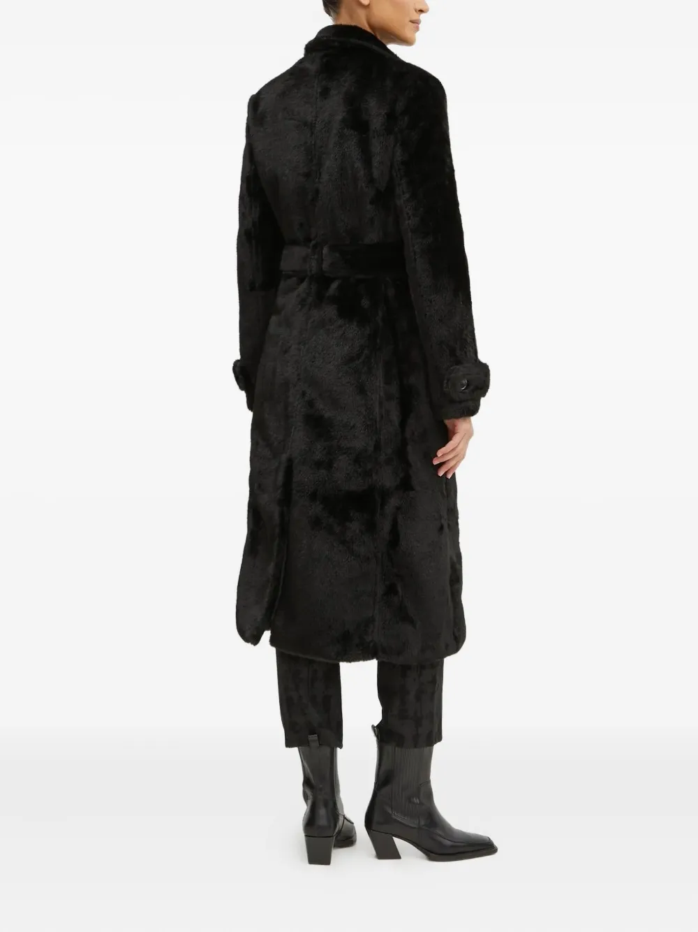 Bardot double-breasted coat | Faux Fur & Shearling Coats | Image 2