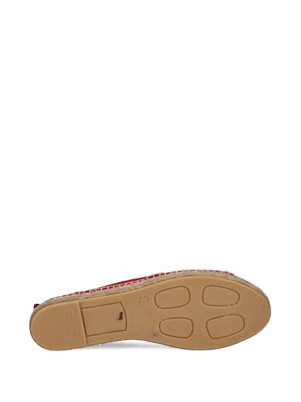 Billi Bi Suede Espadrilles In Red
