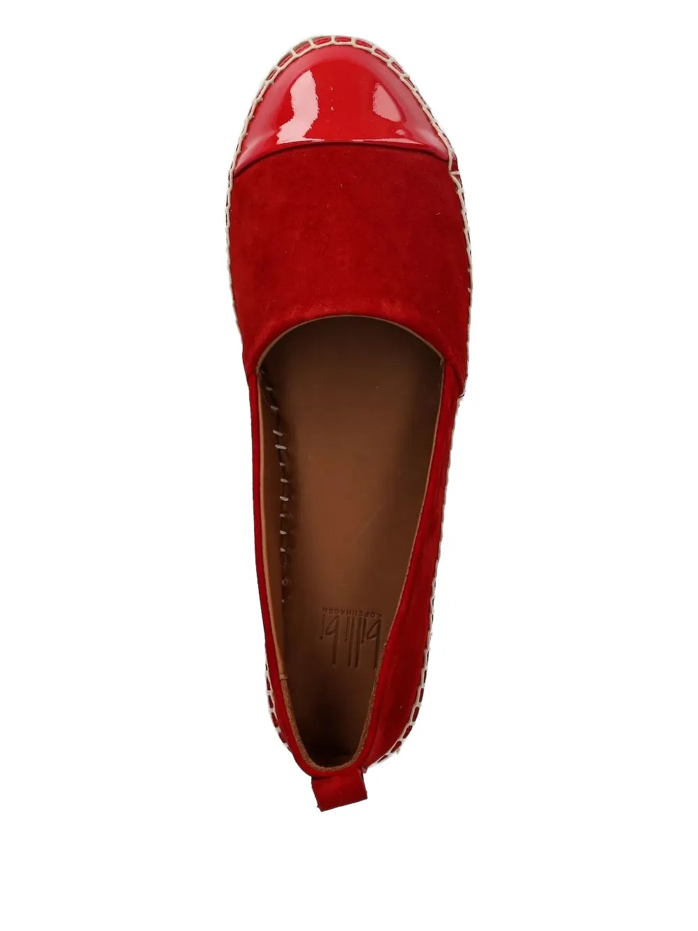 Billi Bi Suede Espadrilles In Red