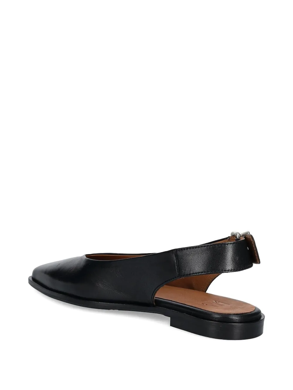 Billi Bi Pointed-toe Flat Pumps In Black