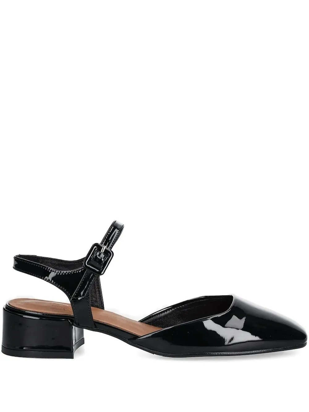 BILLI BI buckle-ankle-strap pumps Black