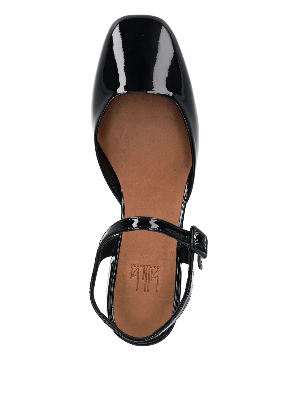 BILLI BI Pumps met enkelbandje en gesp Zwart