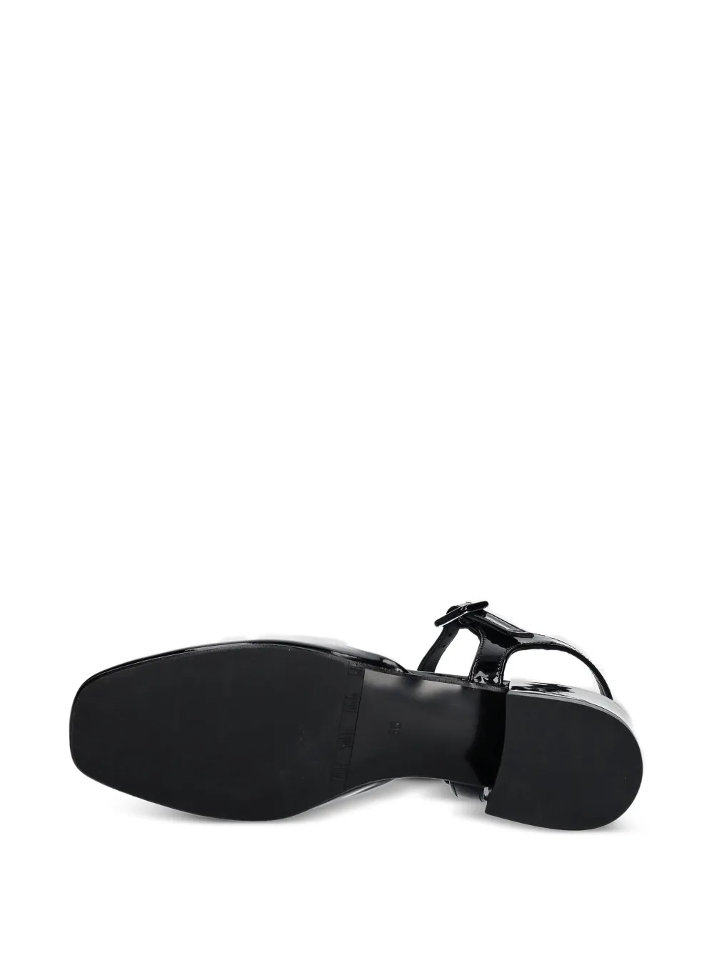 BILLI BI Pumps met enkelbandje en gesp Zwart