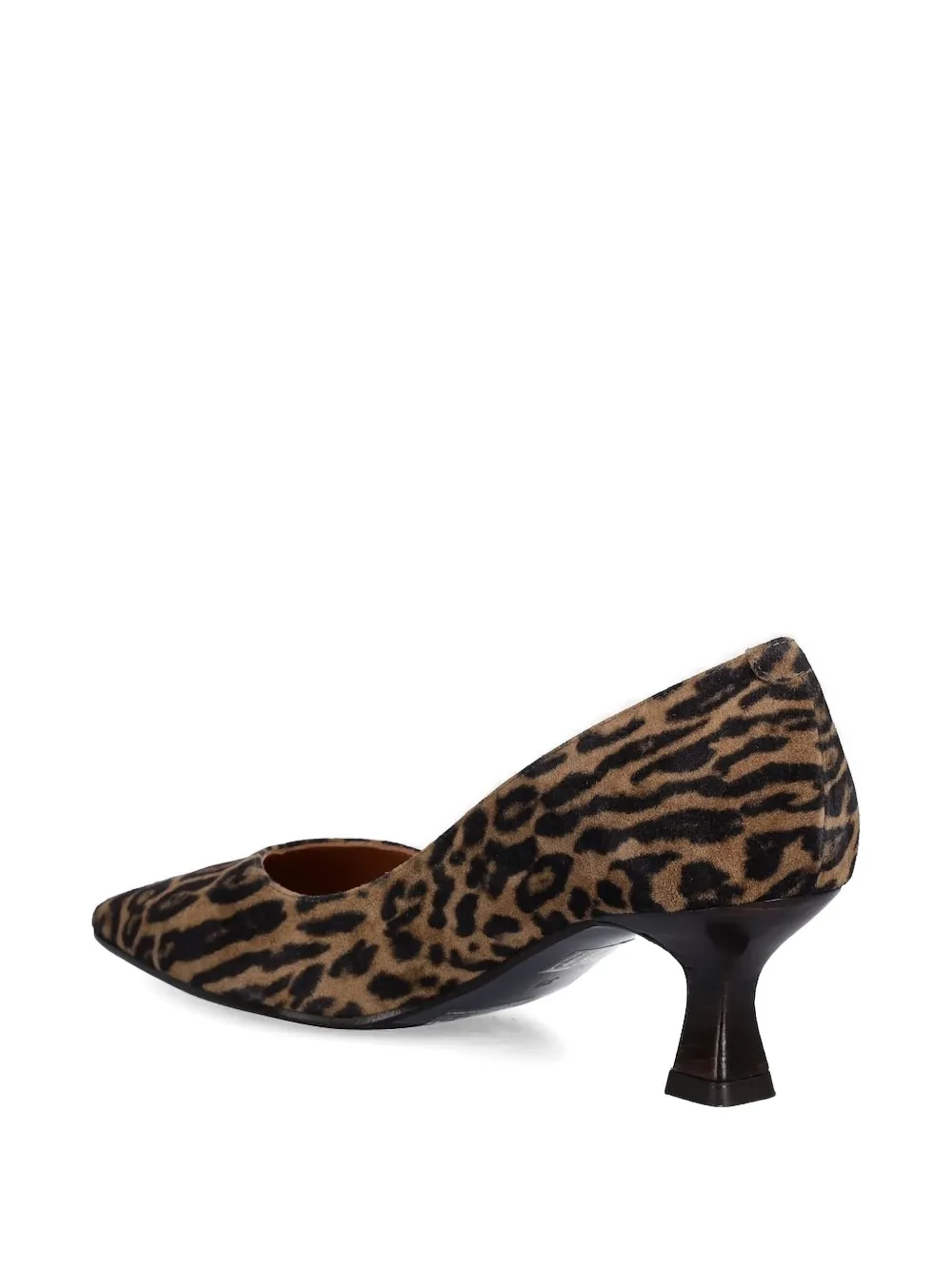 BILLI BI leopard print kitten heel pumps Brown