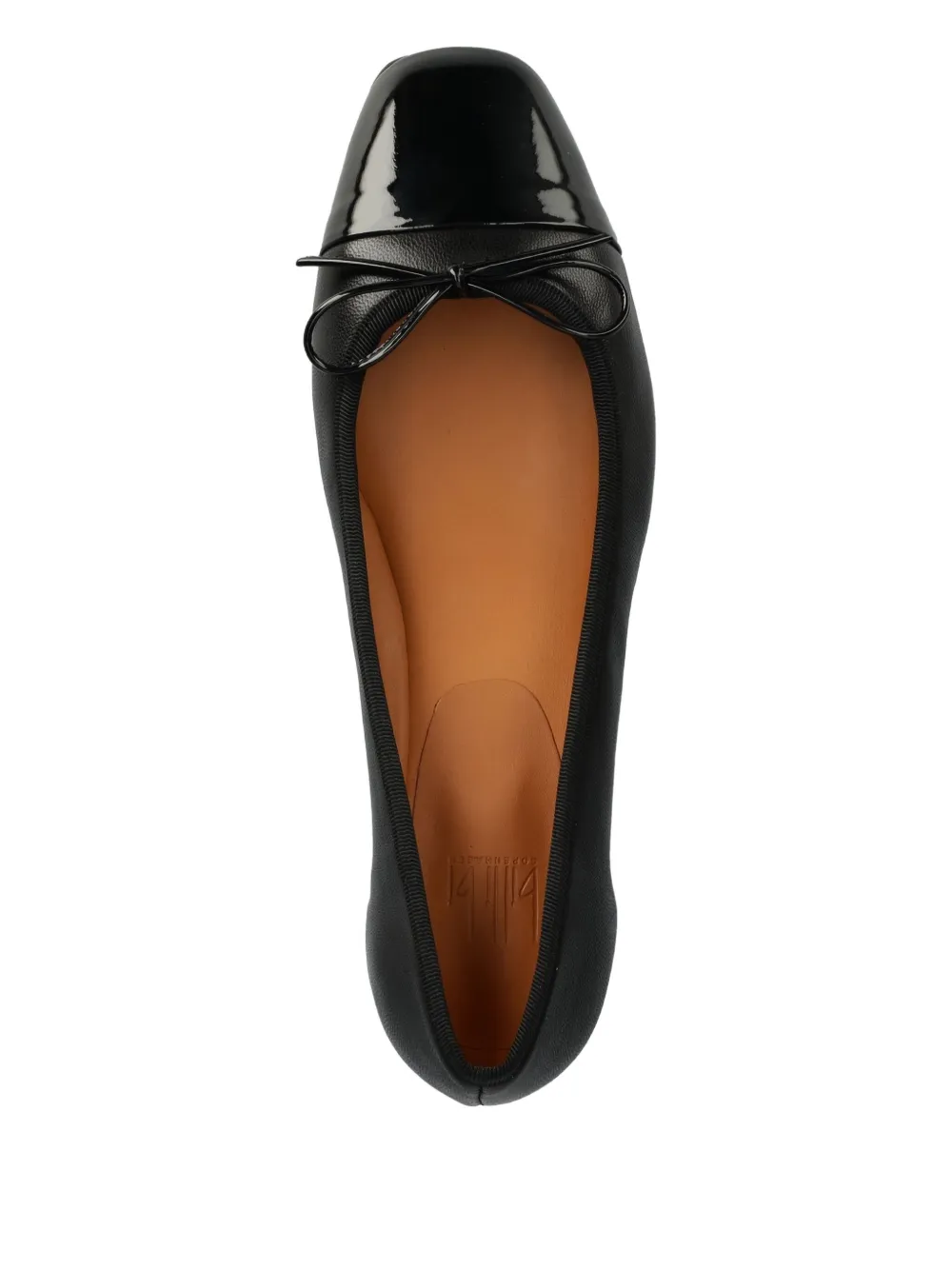 BILLI BI 40 mm pumps met blokhak en strikdetail Zwart