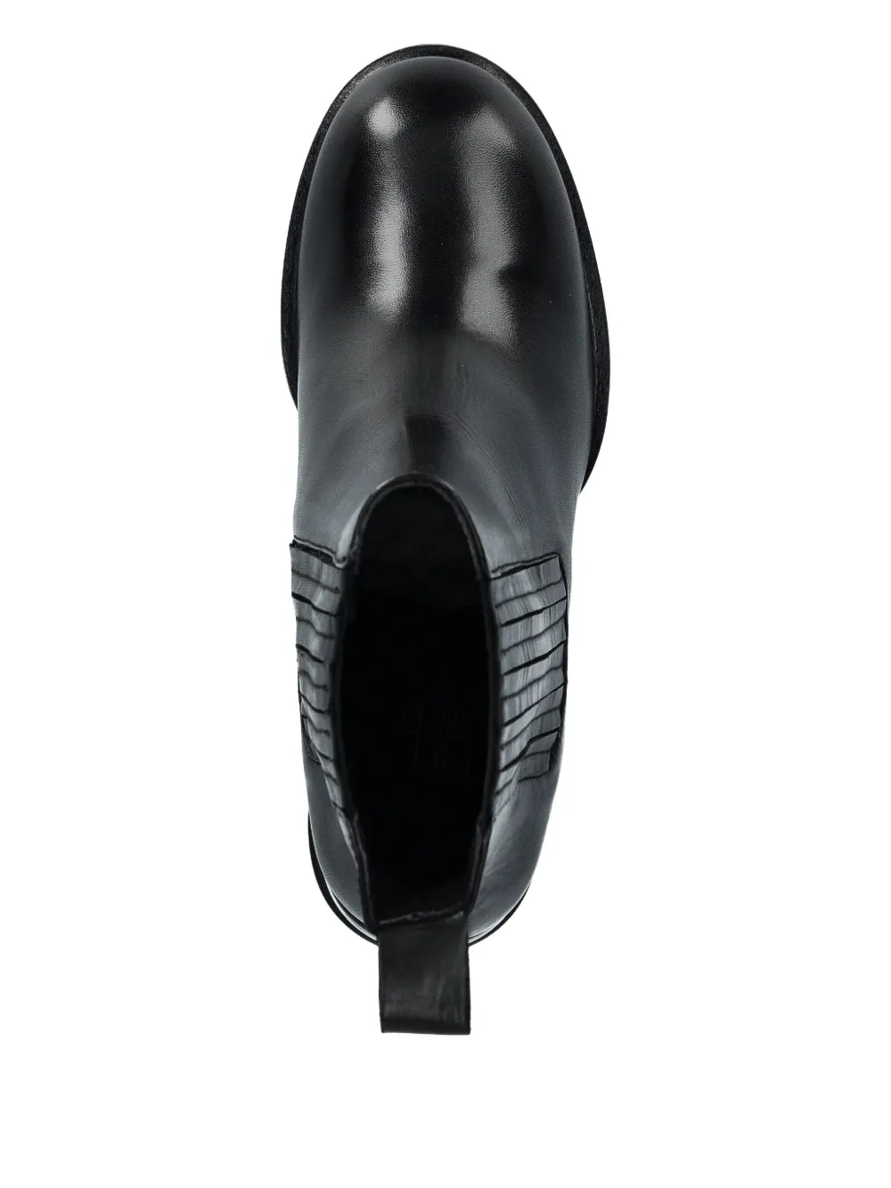 BILLI BI 60 mm leren laarzen met blokhak Zwart