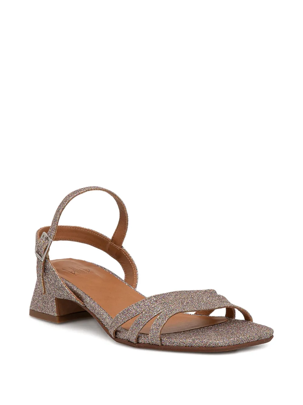 BILLI BI 35mm glitter block-heel sandals | Heeled Sandals | Image 2
