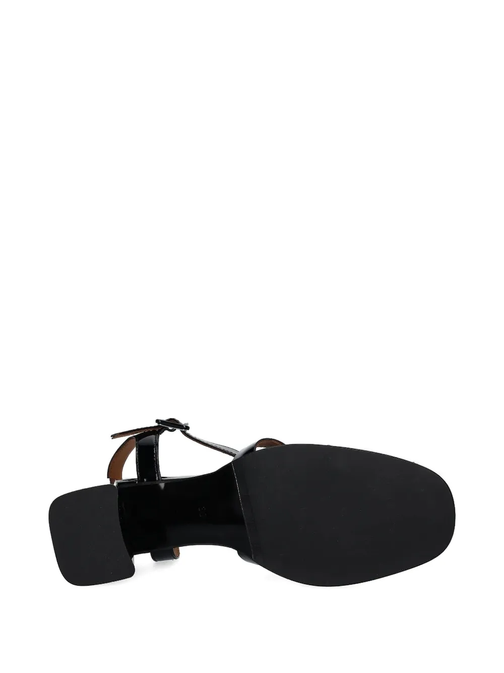 Billi Bi A8343 Block-heel Caged Sandals In Black