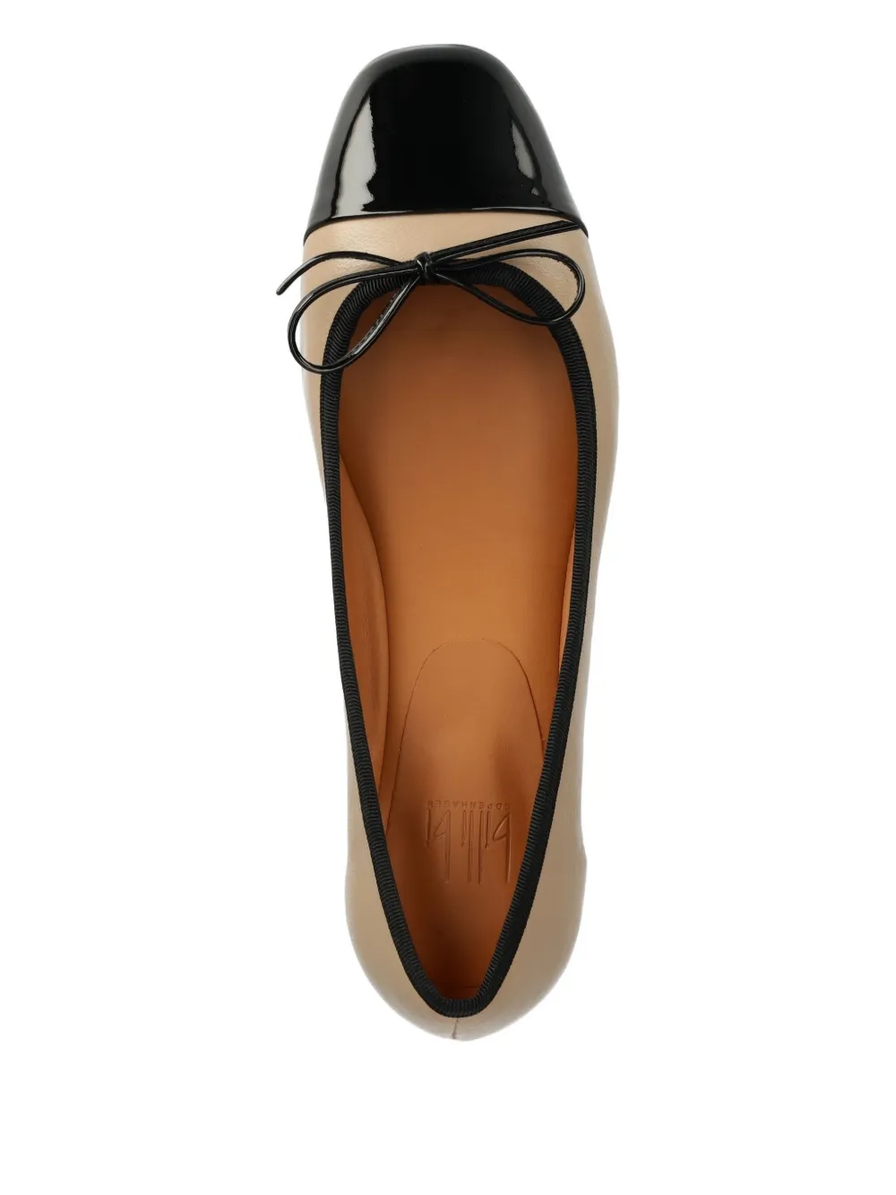 Billi Bi 35mm Bow-detail Block-heel Pumps In Brown