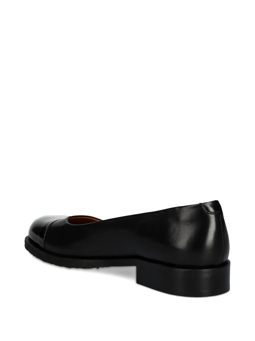 BILLI BI Slip-on pumps met lakleren neus Zwart