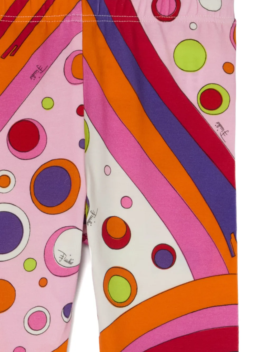 PUCCI Junior Fontane abstract-print leggings | Leggings | Image 2