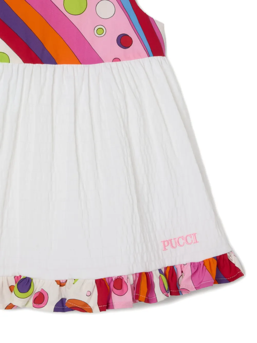 PUCCI Junior Fontane-print ruffled dress | Casual Dresses | Image 2