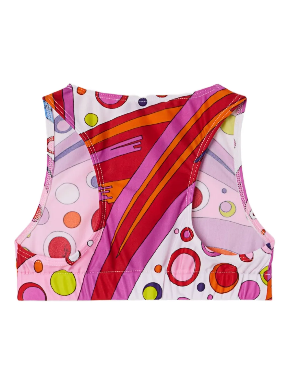 PUCCI Junior Fontane graphic-print crop top | T-Shirts | Image 2