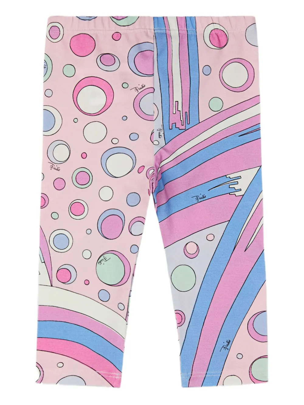 PUCCI Junior Legging met Fontane-print Roze