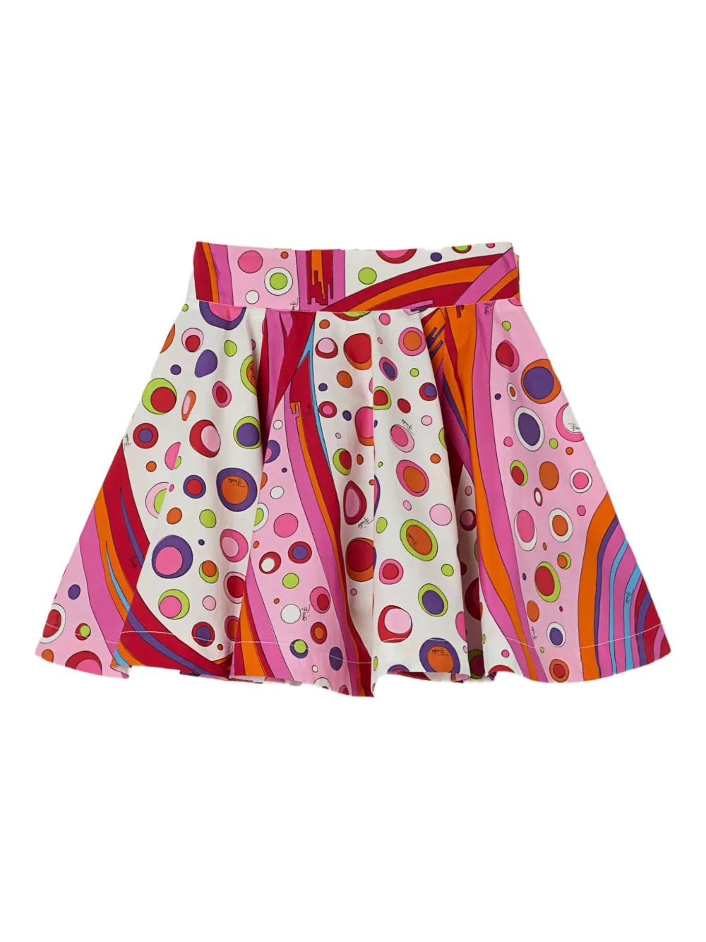 PUCCI Junior Fontane-print skirt | Pink | Image 1