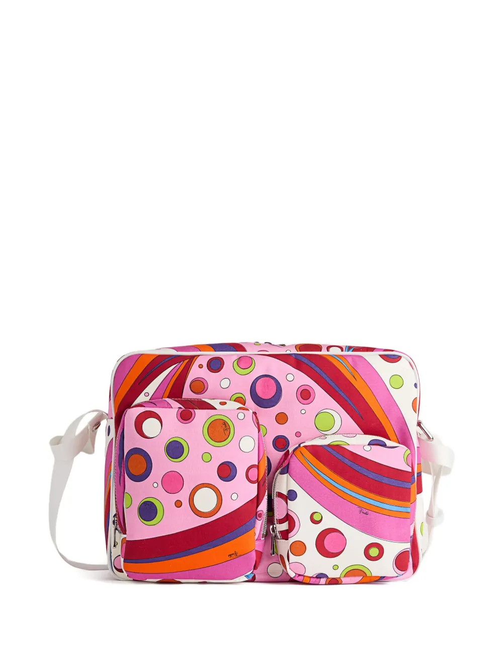 PUCCI Junior Fontane-printed changing bag | Pink | Image 1