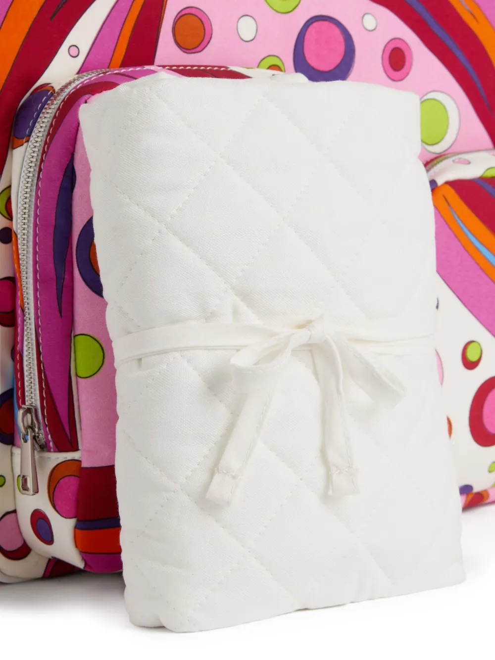 PUCCI Junior Luiertas met Fontane-print Roze