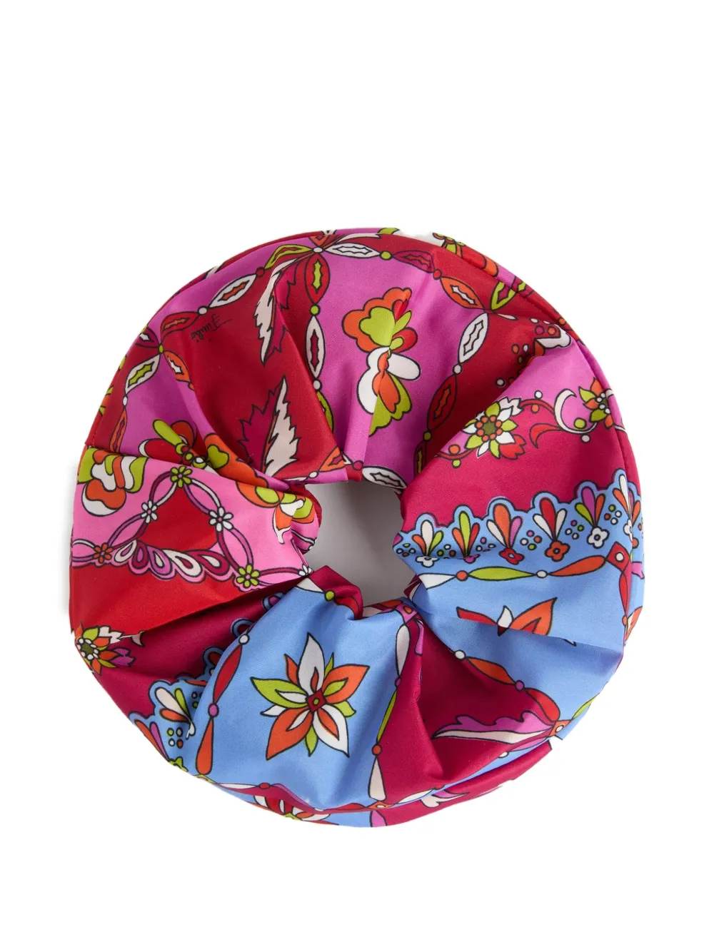 PUCCI Junior Haarscrunchie met print Rood