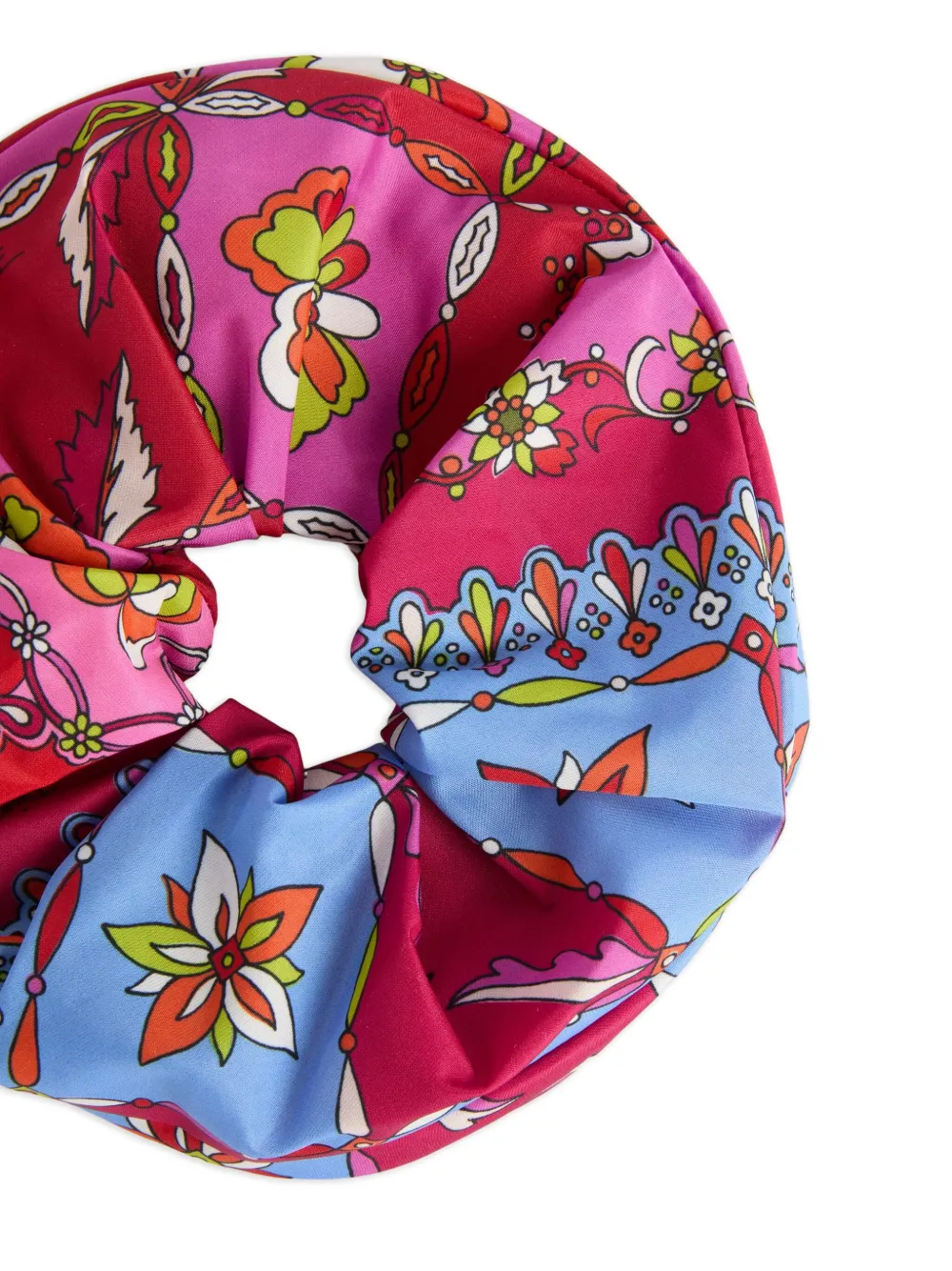PUCCI Junior Haarscrunchie met print Rood