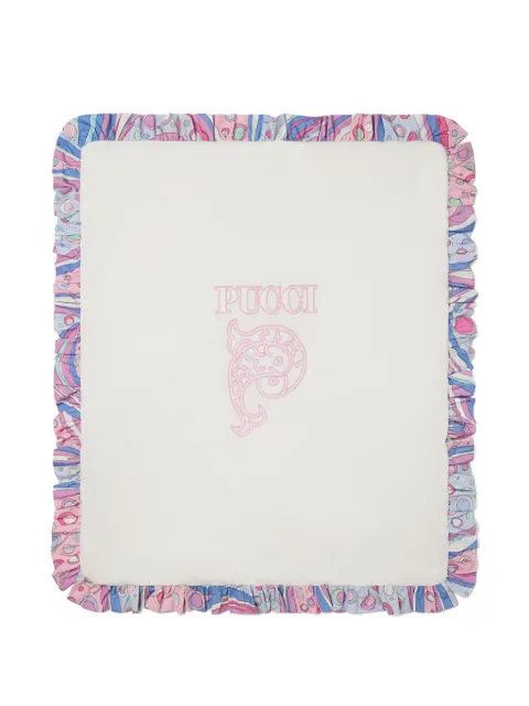 PUCCI Junior couverture à logo volanté