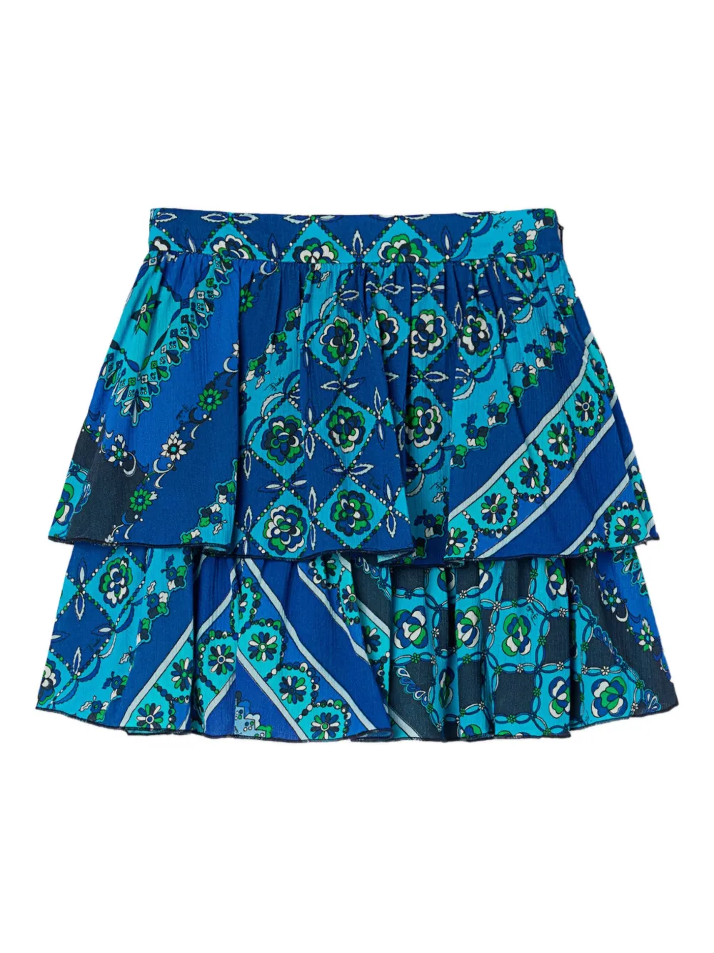 PUCCI Junior Festa-print skirt | azul | Image 1