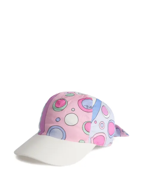 PUCCI Junior Fontane-print cap