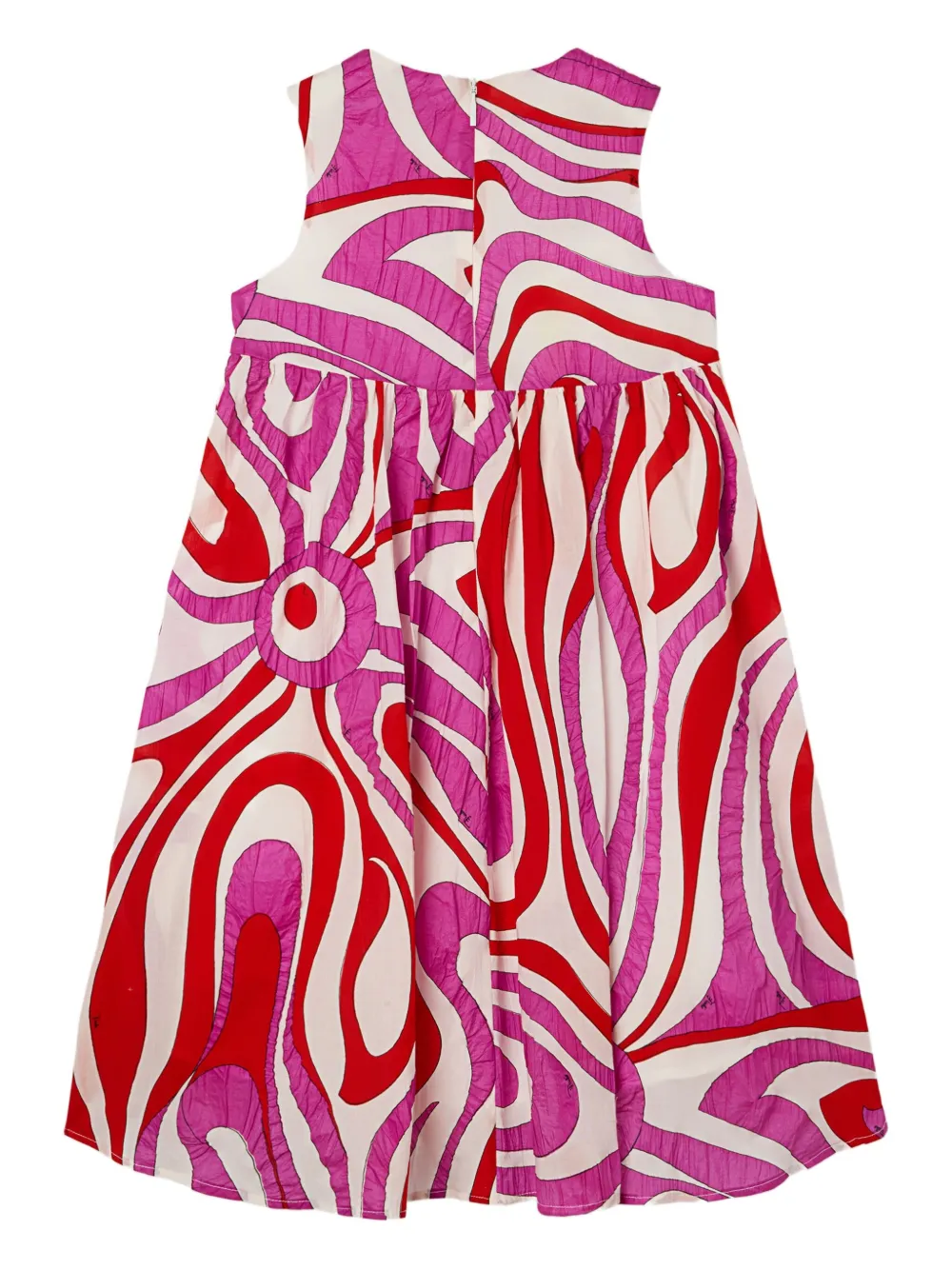 PUCCI Junior Marmo-print sleeveless dress | Girls Casual Dresses | Image 2