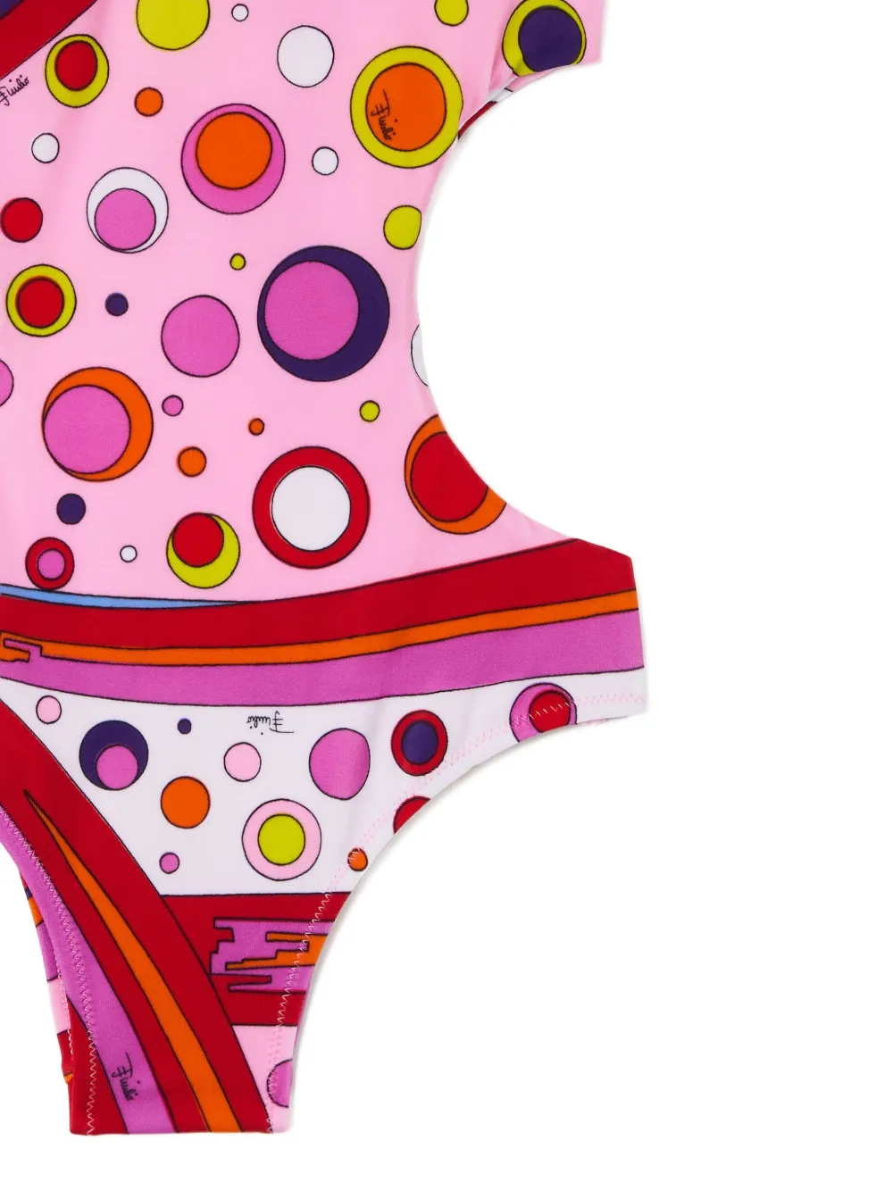PUCCI Junior Badpak met print Wit