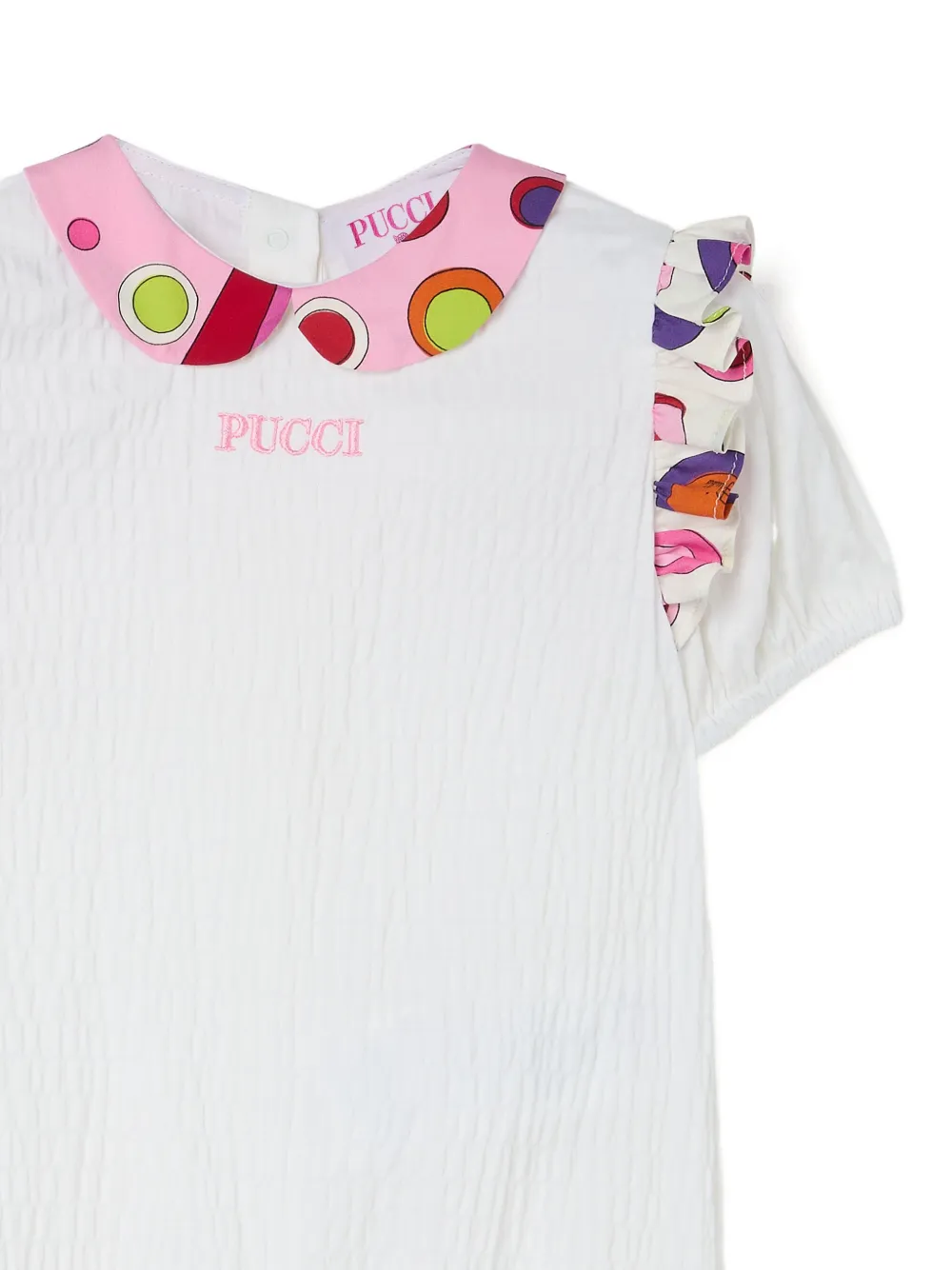 PUCCI Junior round collar rompers | Rompers | Image 2