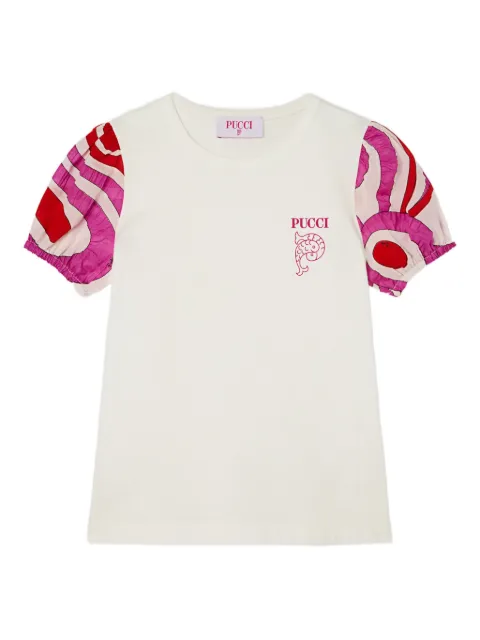 PUCCI Junior graphic T-shirt