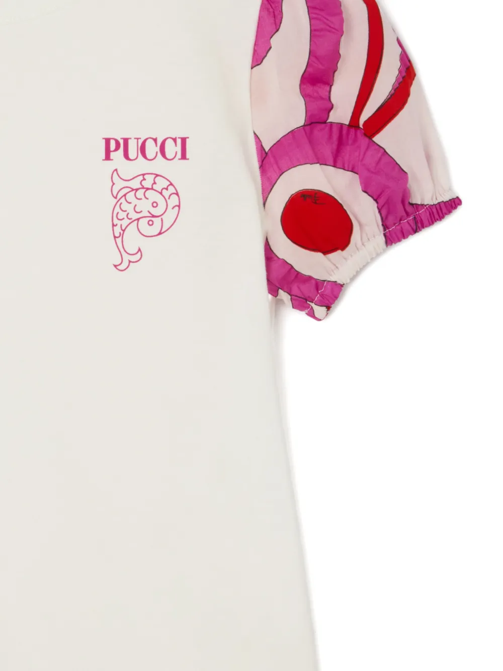 PUCCI Junior Grafisch T-shirt Wit