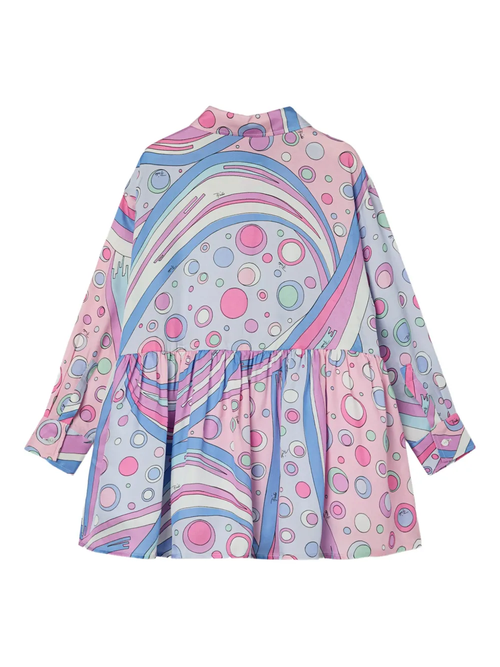 PUCCI Junior Blousejurk met Fontane-print Roze