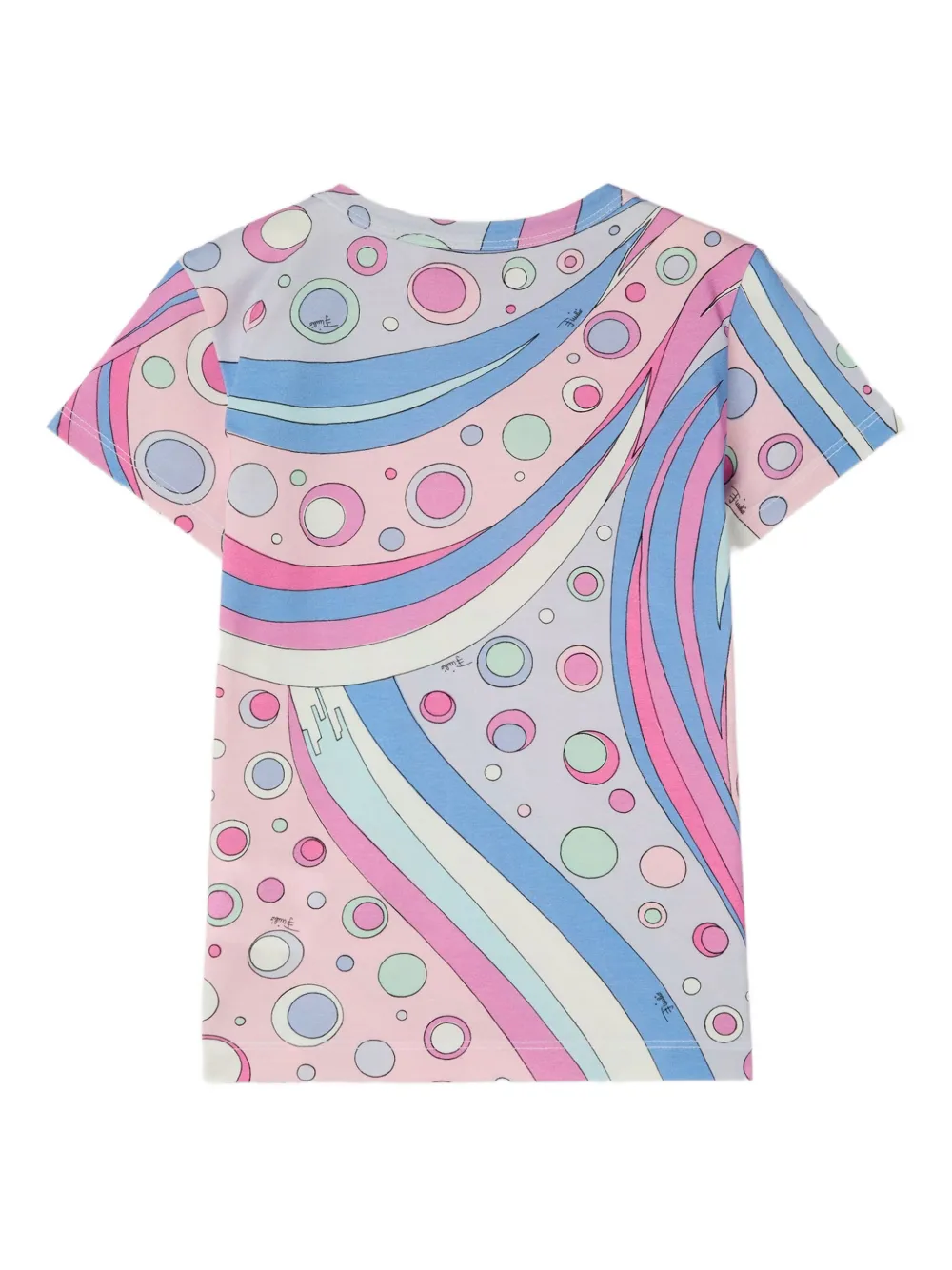 PUCCI Junior Fontane graphic-print T-shirt | Girls T-Shirts | Image 2