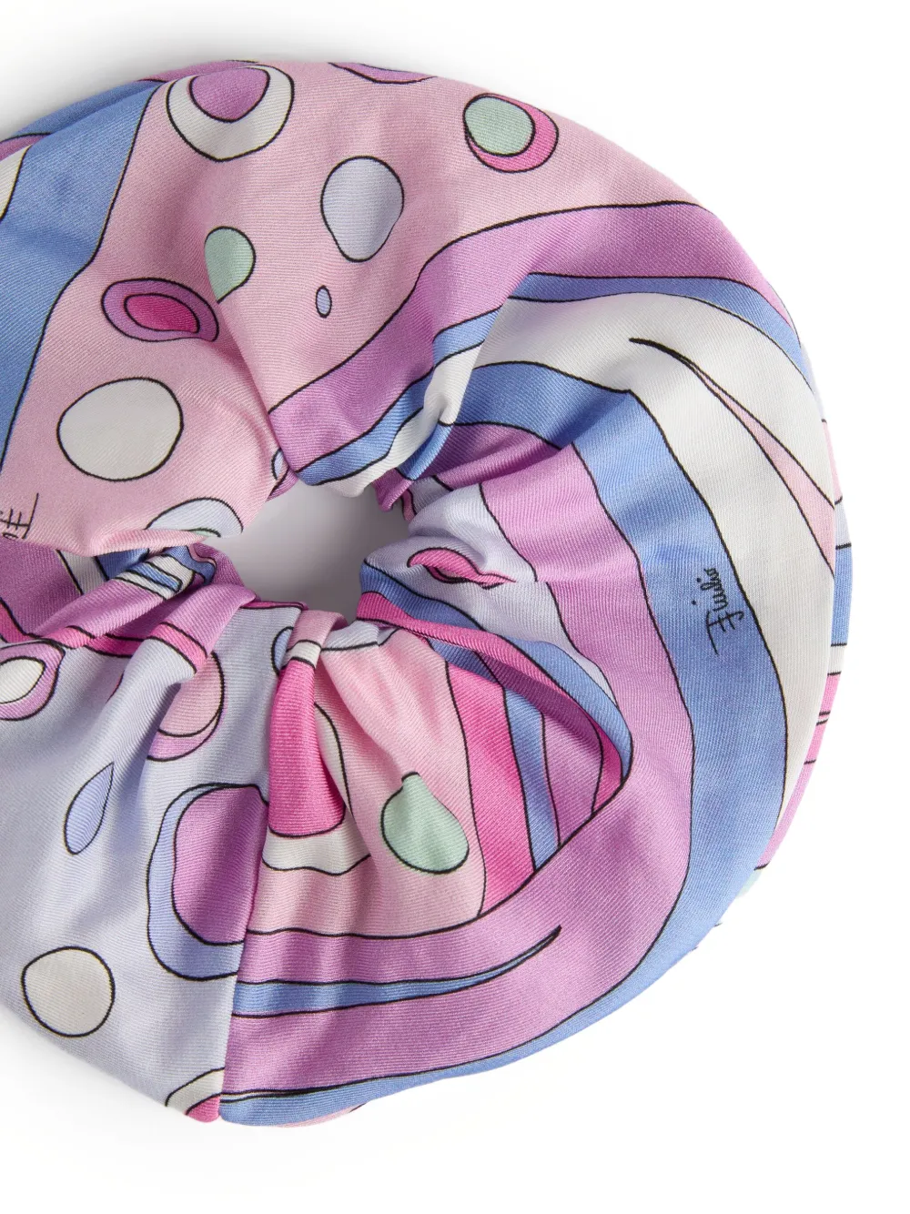 PUCCI Junior Haarscrunchie met Fontane-print Roze