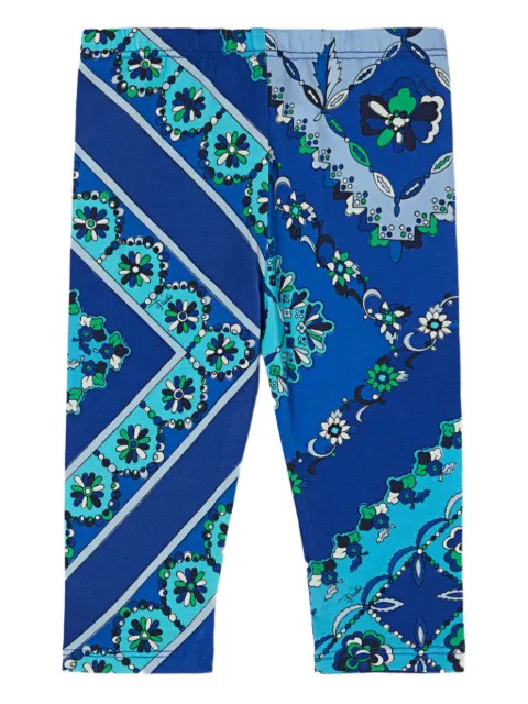 PUCCI Junior Festa-printed leggings