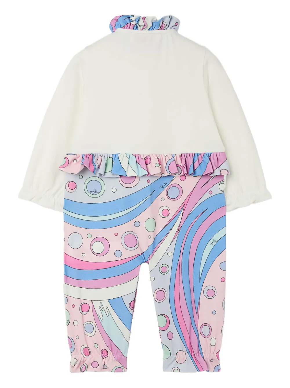 PUCCI Junior ruffled rompers set | Rompers | Image 2