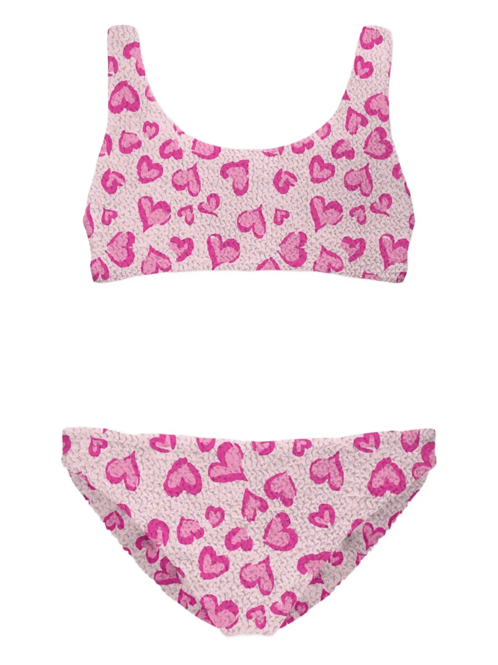 MC2 Saint Barth Kids heart-print bikini set | Pink | Image 1