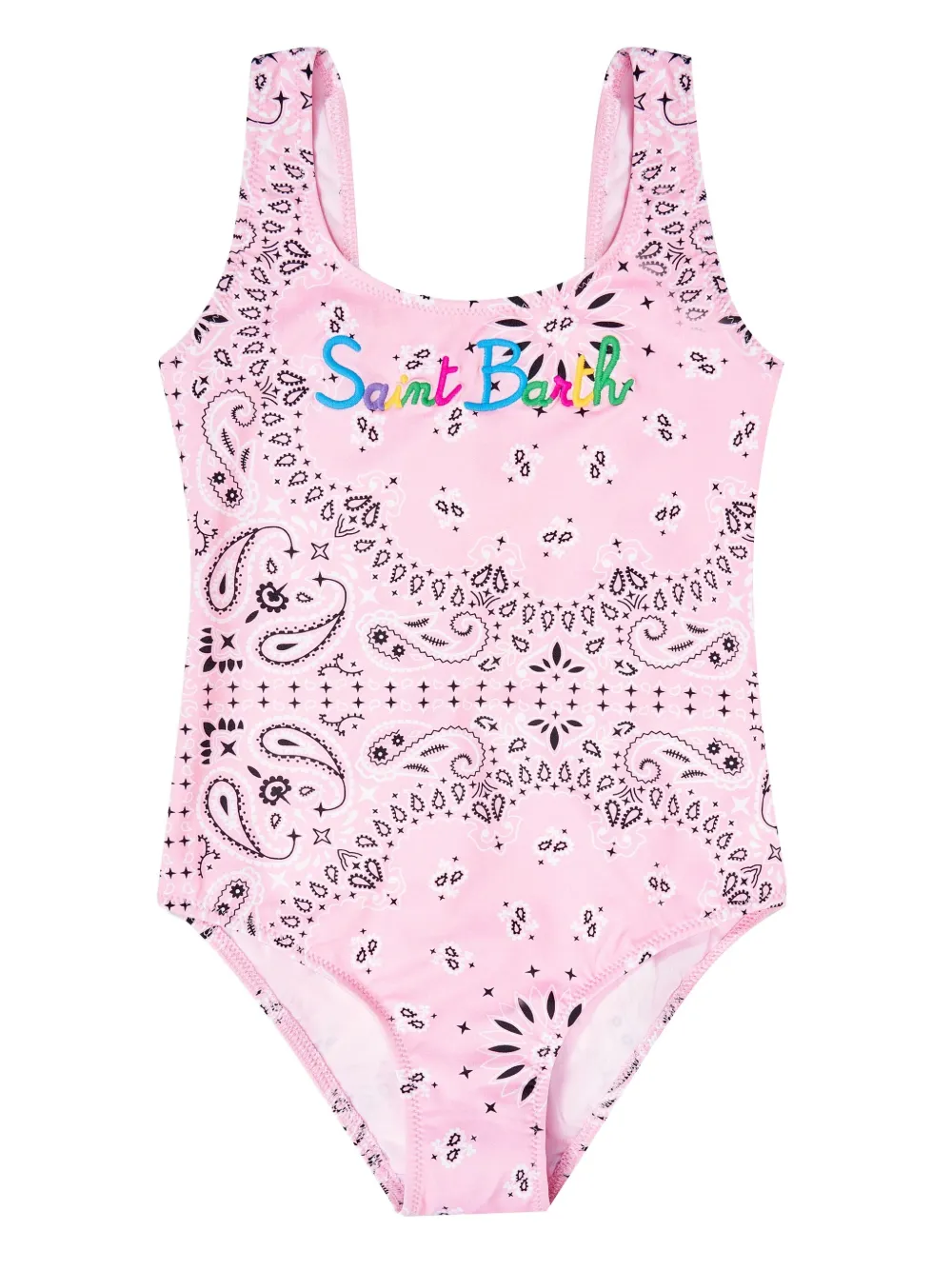MC2 Saint Barth Kids bandana-print swimsuit Roze