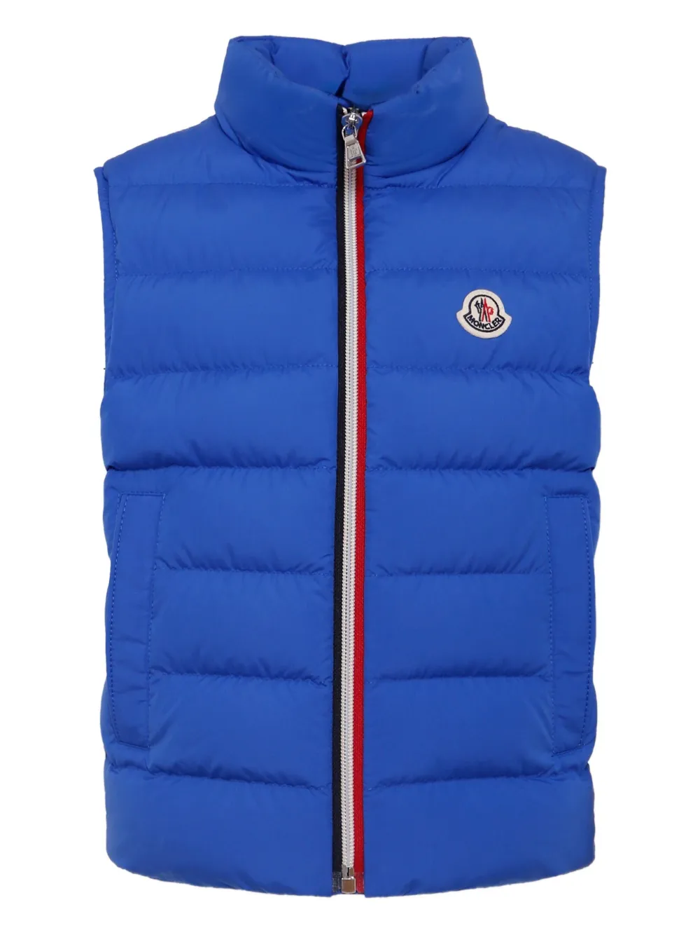 Moncler Enfant rtavete down gilet Blauw