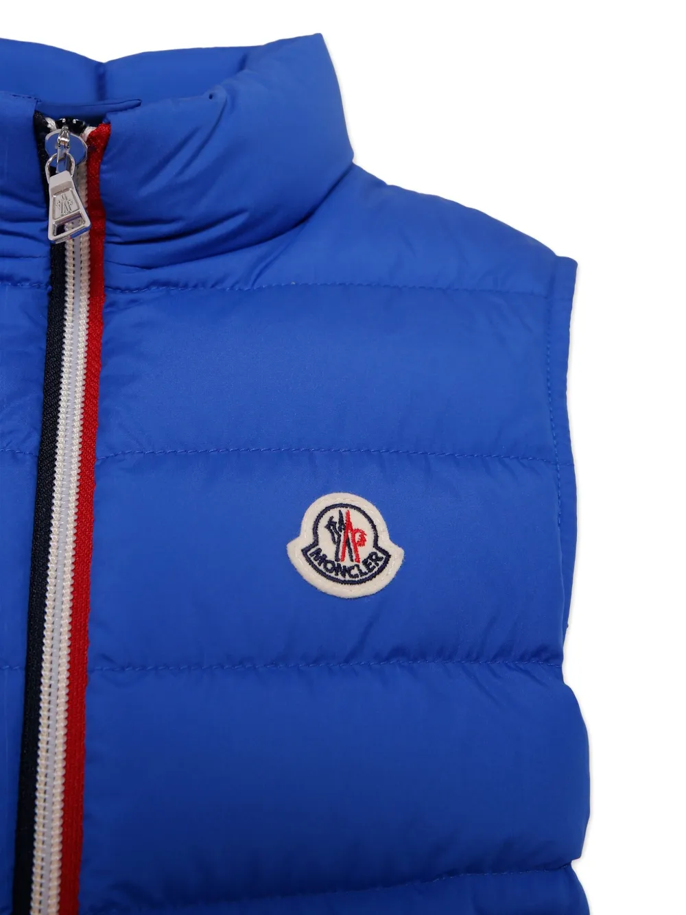 Moncler Enfant rtavete down gilet Blauw
