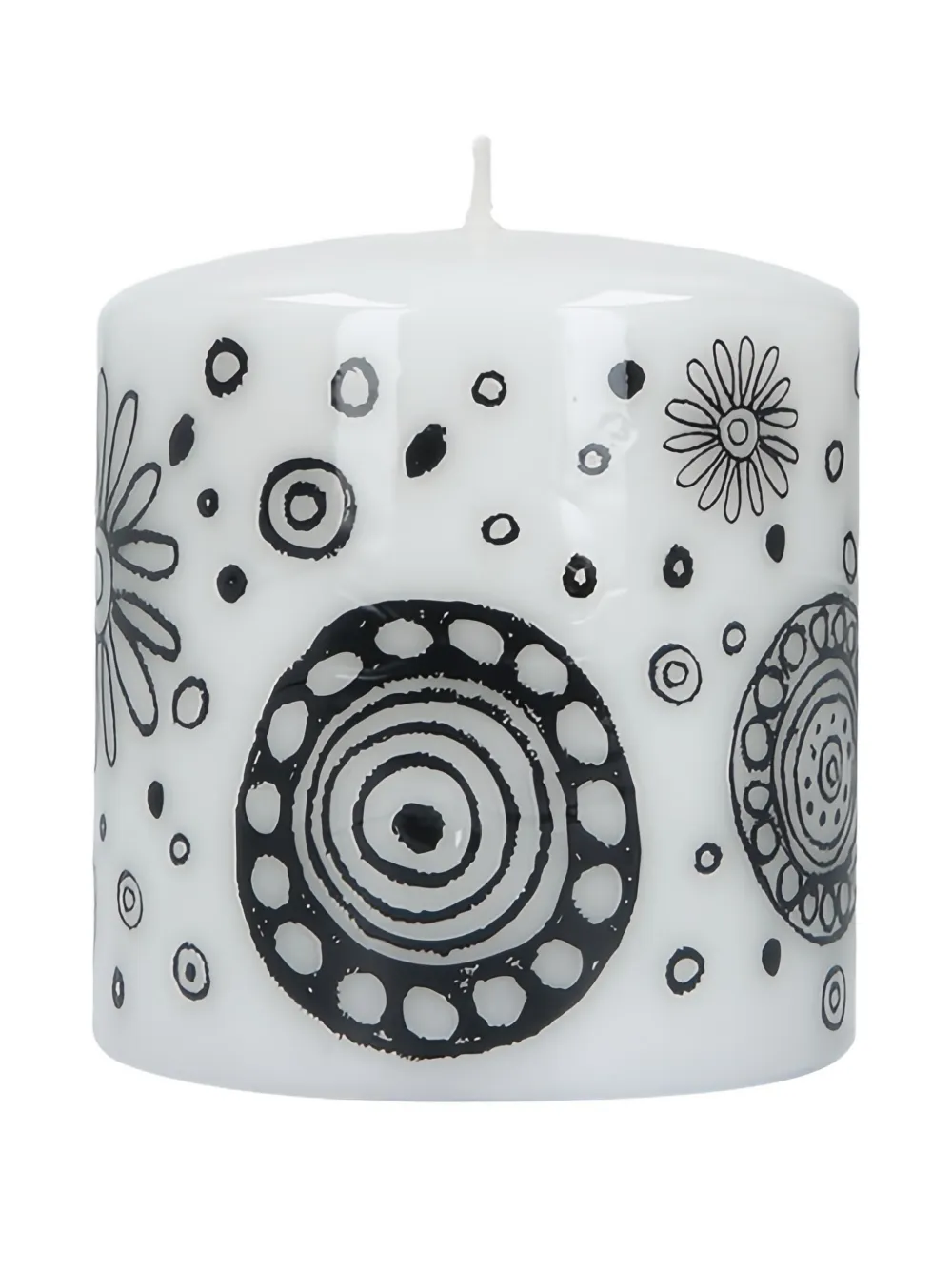 10 CORSO COMO graphic-print medium candle (10cmx10cm) | Candles | Image 2